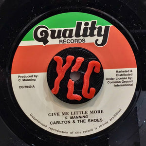 Carlton And The Shoes - Give Me Little More