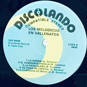 Los Melódicos – En Vallenatos