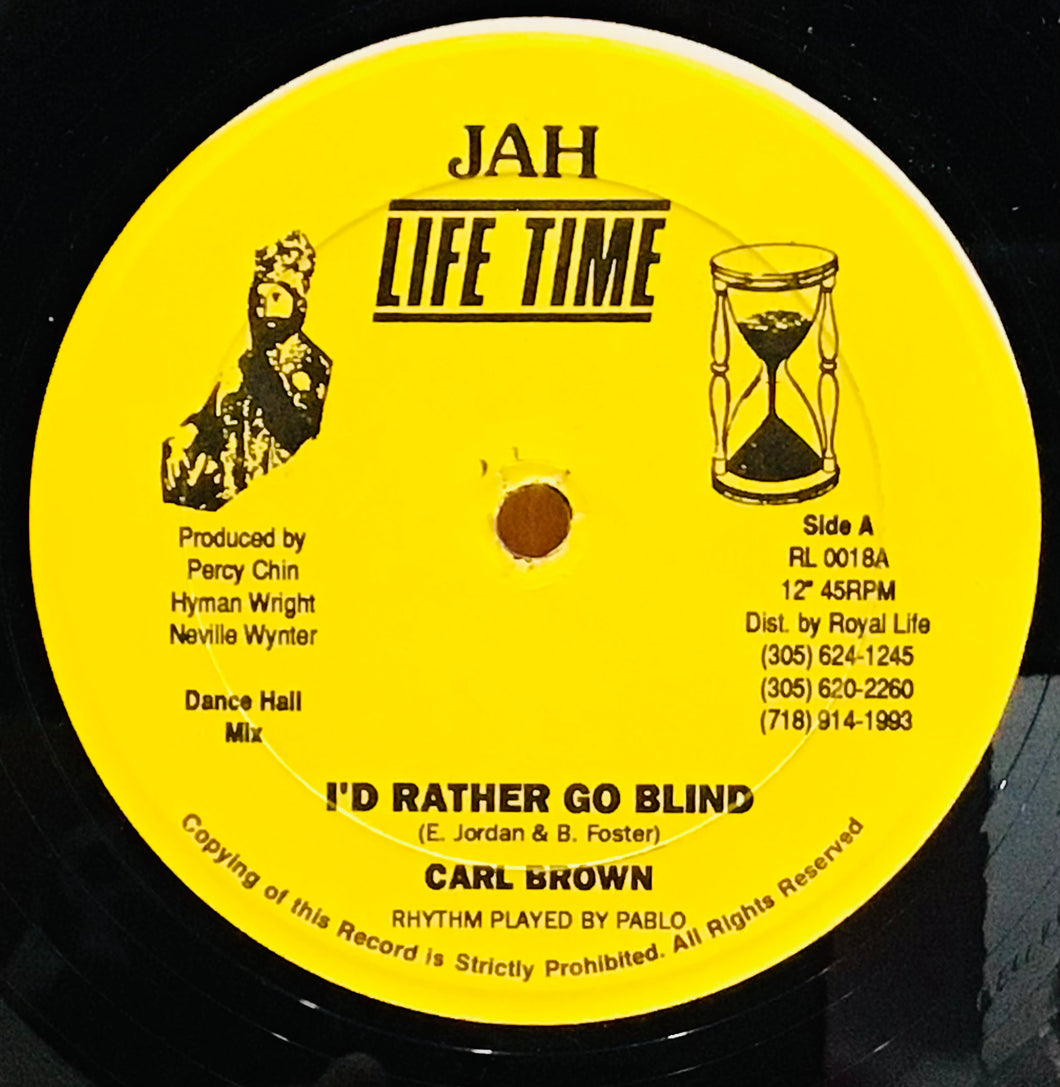 Carl Dawkins – I'd Rather Go Blind