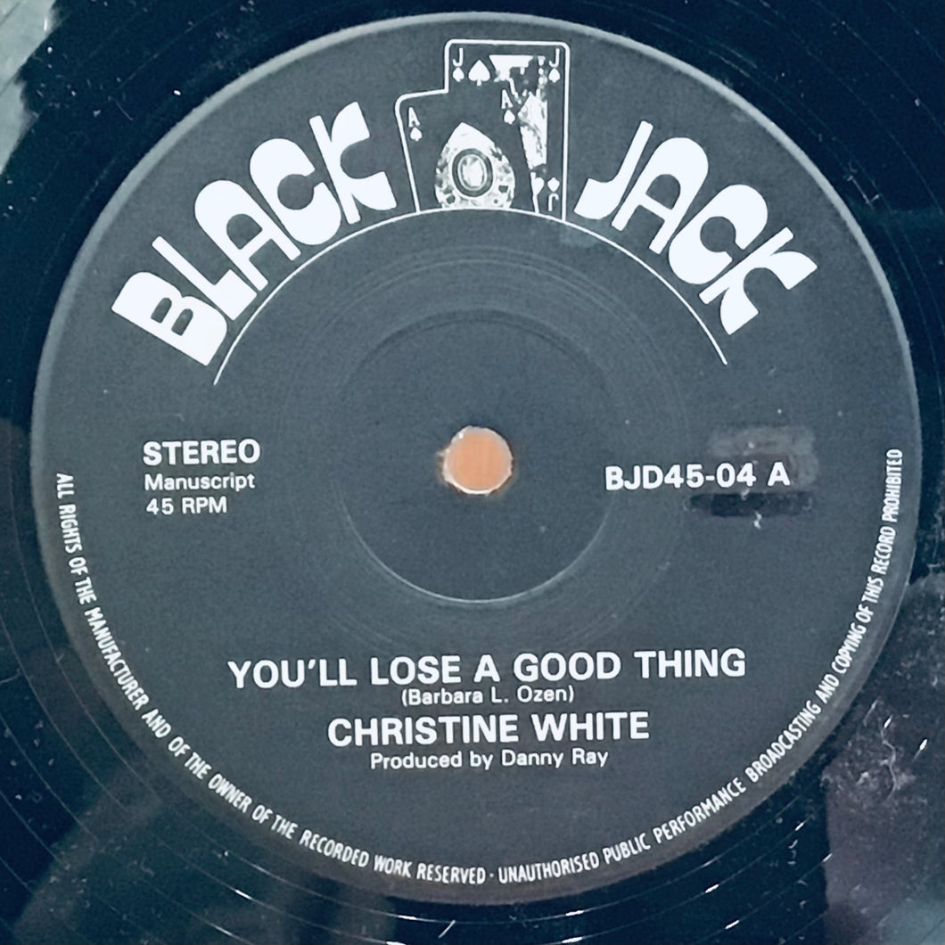 Christine Joy Whyte – You'll Lose A Good Thing