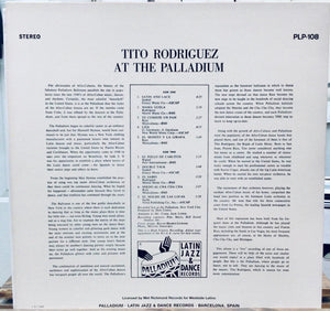 Tito Rodriguez – Tito Rodriguez At The Palladium - LIVE! Performance