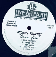 Cargar imagen en el visor de la galería, Michael Prophet – Cease Fire
