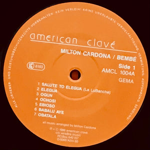 Milton Cardona – Bembé