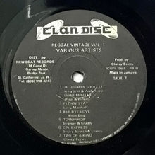 Cargar imagen en el visor de la galería, Various – Reggae Vintage Vol. 1

