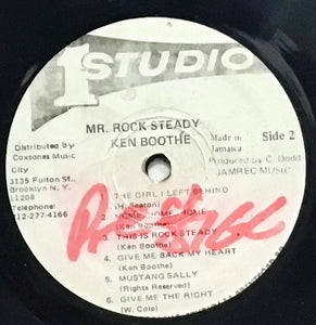 Ken Boothe – Mr. Rocksteady