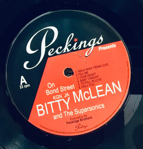 Bitty Mclean & The Supersonics – On Bond Street Kgn. JA. – YLC-RECORDS