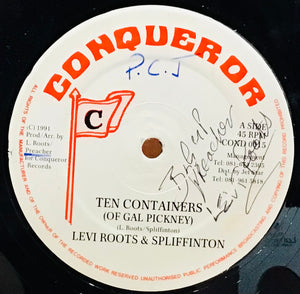 Levi Roots & Spliffinton / Conquerors – Ten Containers (Of Gal Pickney)