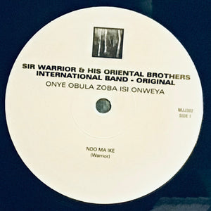 Warrior And His Oriental Brothers International Band Original – Onye Obula Zoba Isi Onweya