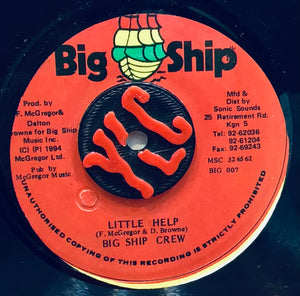 Freddie McGregor / Big Ship Crew – Give A Little Help / Little Dub