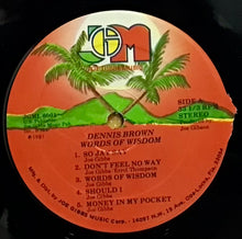 Cargar imagen en el visor de la galería, Dennis Brown – Words Of Wisdom
