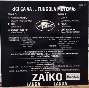 Zaïko Langa Langa – Ici Ça Va ...Fungola Motema