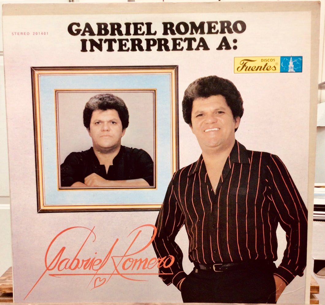 Gabriel Romero – Gabriel Romero Interpreta A: Gabriel Romero