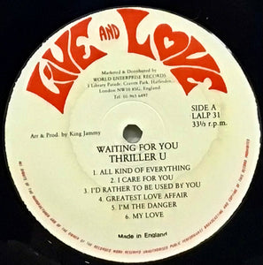 Thriller U – Waiting For You