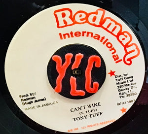 Tony Tuff – Can't Wine