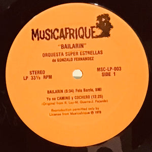 Orquesta Super Estrellas De Gonzalo – Bailarin