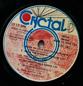 Derrick Harriott – Born To Love You