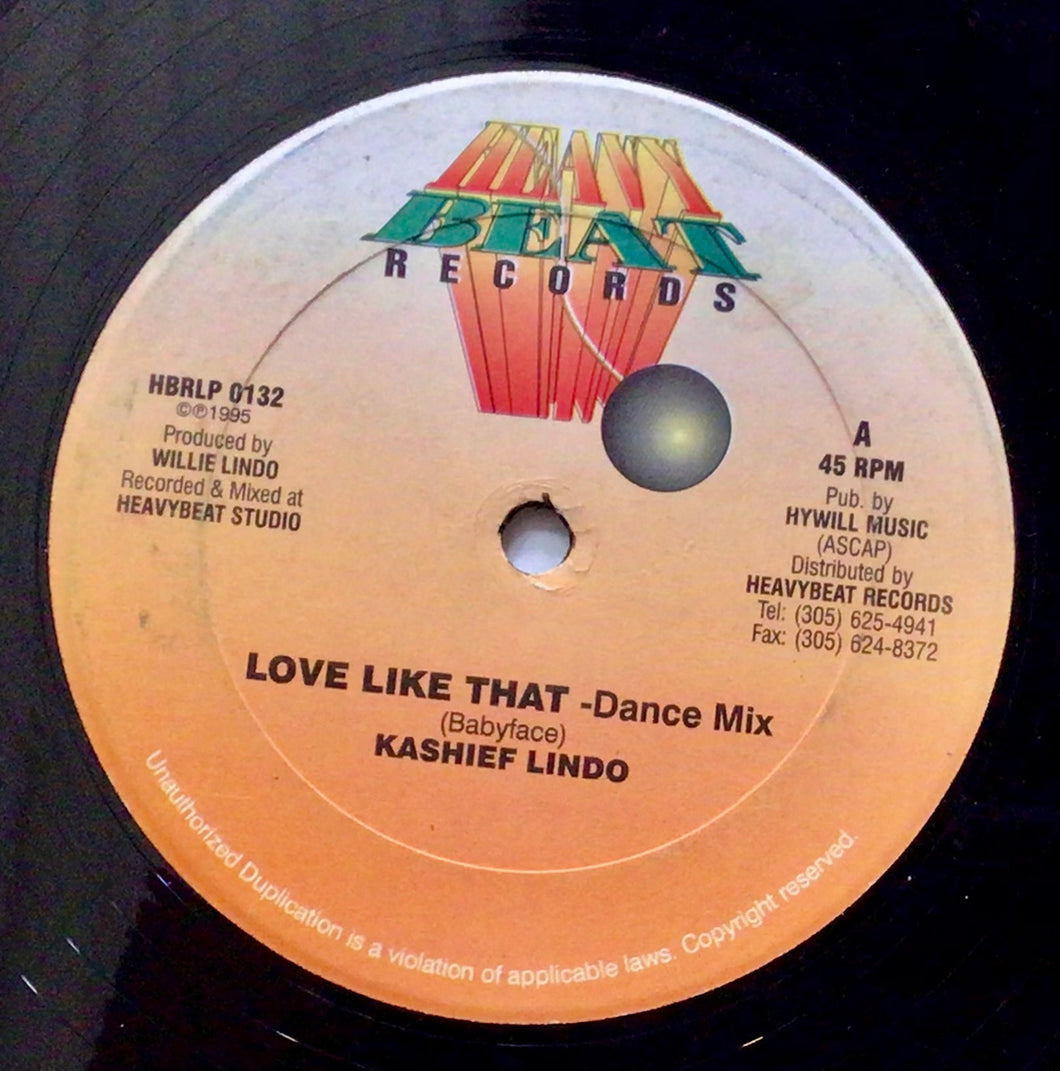 Kashief Lindo – Love Like That