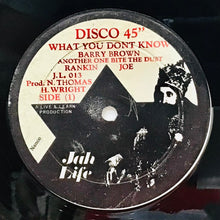 Cargar imagen en el visor de la galería, Barry Brown / Rankin Joe– What You Dont Know / Another One Bite The Dust
