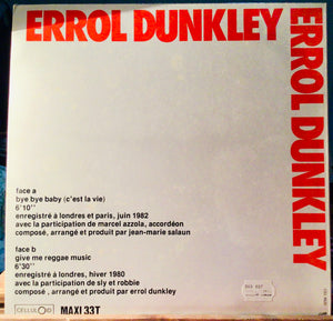 Errol Dunkley – Bye Bye Baby (C'Est La Vie)