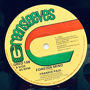 Johnny Osbourne / Frankie Paul – Rewind / Foreign Mind