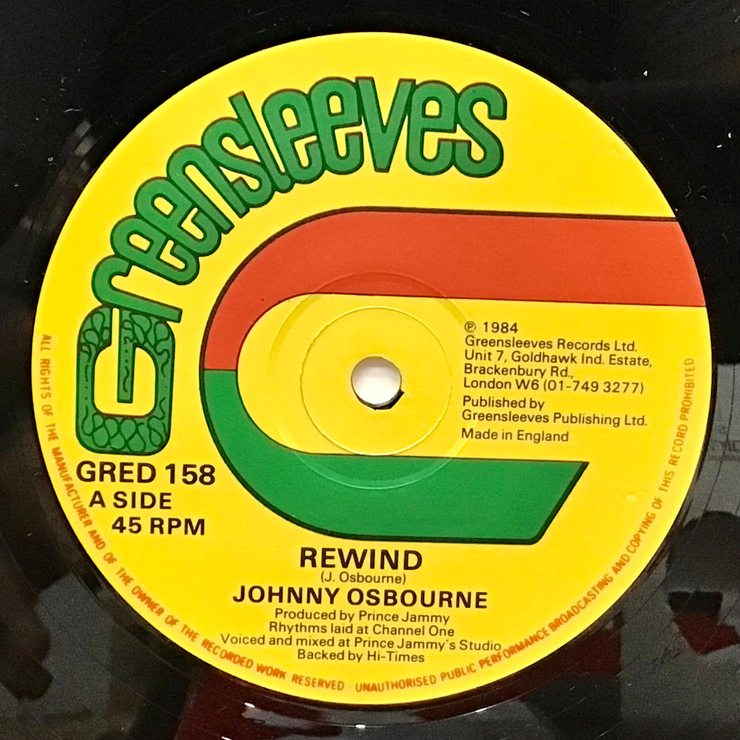 Johnny Osbourne / Frankie Paul – Rewind / Foreign Mind