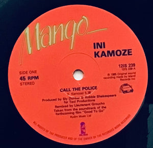 Ini Kamoze – Call The Police