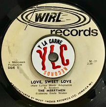 Cargar imagen en el visor de la galería, The Merrymen , Feat. Emile Straker – Love Sweet Love / I'm In Trouble
