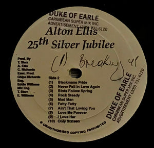 Alton Ellis – 25th Silver Jubilee