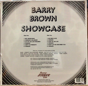 Barry Brown – Showcase