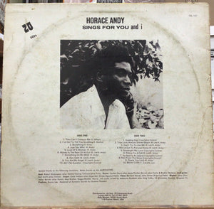 Horace Andy – Sings For You And I