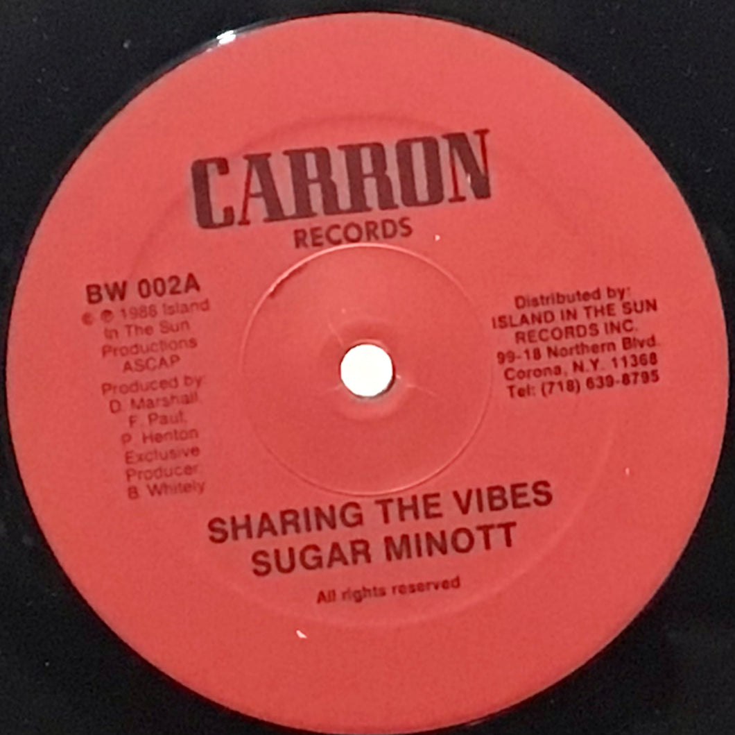 Sugar Minott / Frankie Paul – Sharing The Vibes / To Be