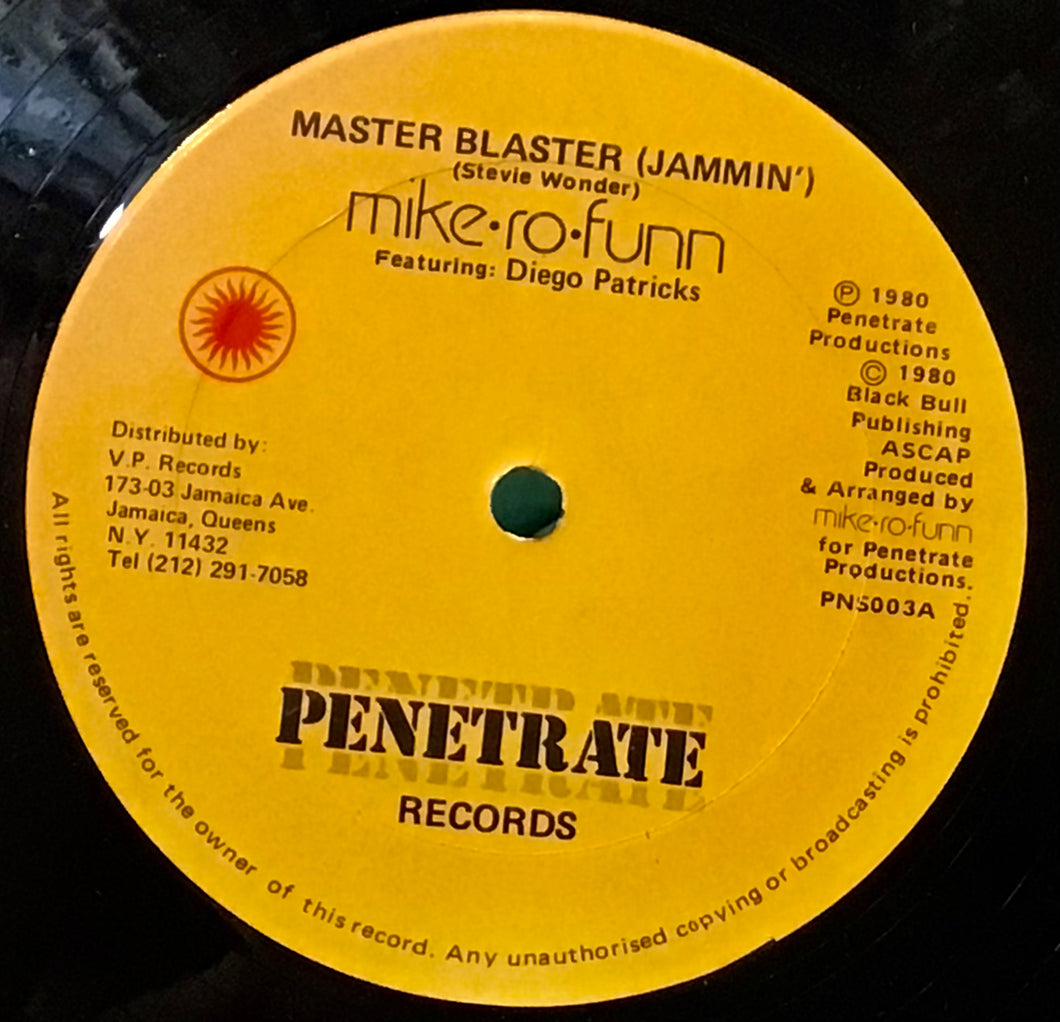 Mike-Ro-Funn Featuring Diego Patricks – Master Blaster (Jammin')