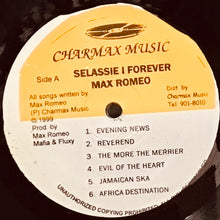 Cargar imagen en el visor de la galería, Max Romeo – Selassie I Forever
