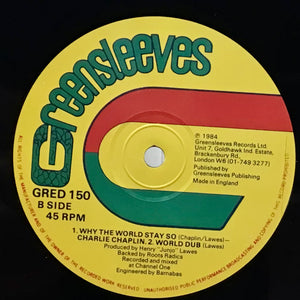 Barry Brown / Charlie Chaplin – Belly Move / International Robbery