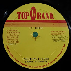 Johnny Osbourne / Errol Scorpion – Ting-A-Ling / Take Long Fe Come