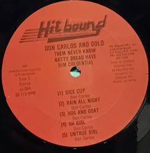 Cargar imagen en el visor de la galería, Don Carlos And Gold – Them Never Know Natty Dread Have Him Credential
