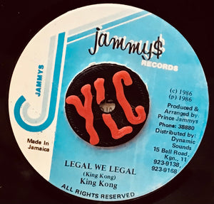 King Kong – Legal We Legal