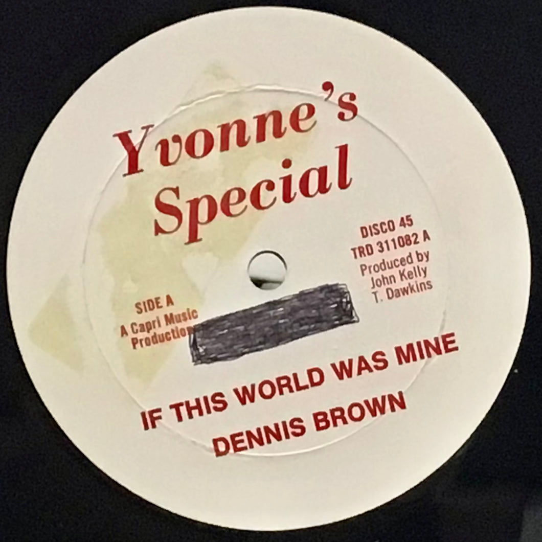 Dennis Brown – If This World Was Mine