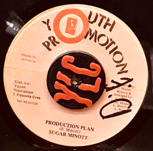 Sugar Minott – Production Plan