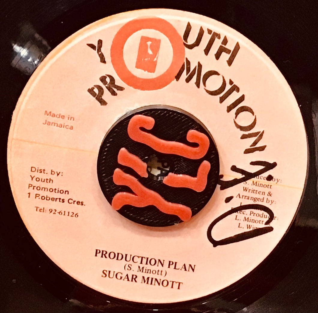 Sugar Minott – Production Plan