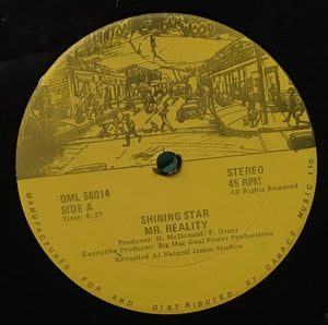 Mr. Reality – Shining Star / Time Will Tell