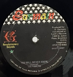 The Tamlins – Undying Love / You Will Never Know