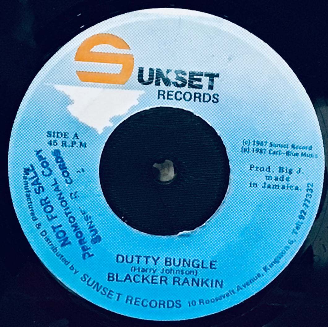 Blacker Rankin – Dutty Bungle