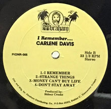 Cargar imagen en el visor de la galería, Carlene Davis – I Remember
