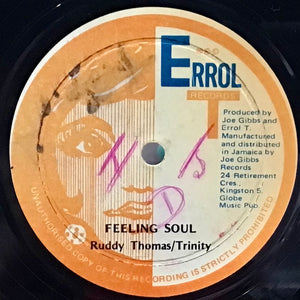 Ruddy Thomas & Trinity / Joe Gibbs – Feeling Soul