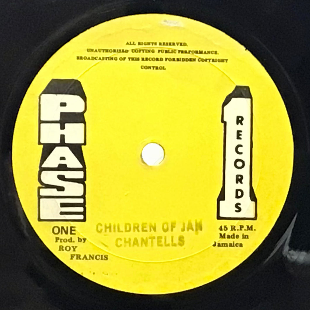 Chantells – Children Of Jah / Desperate Time