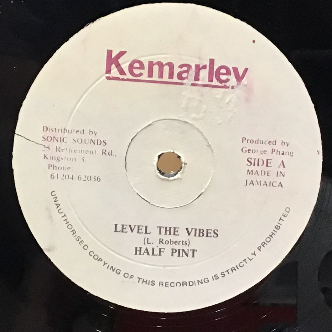 Half Pint  / Conroy Smith – Level The Vibes / Dancehall Possie