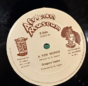 Gregory Isaacs – Next To You / A Few Words