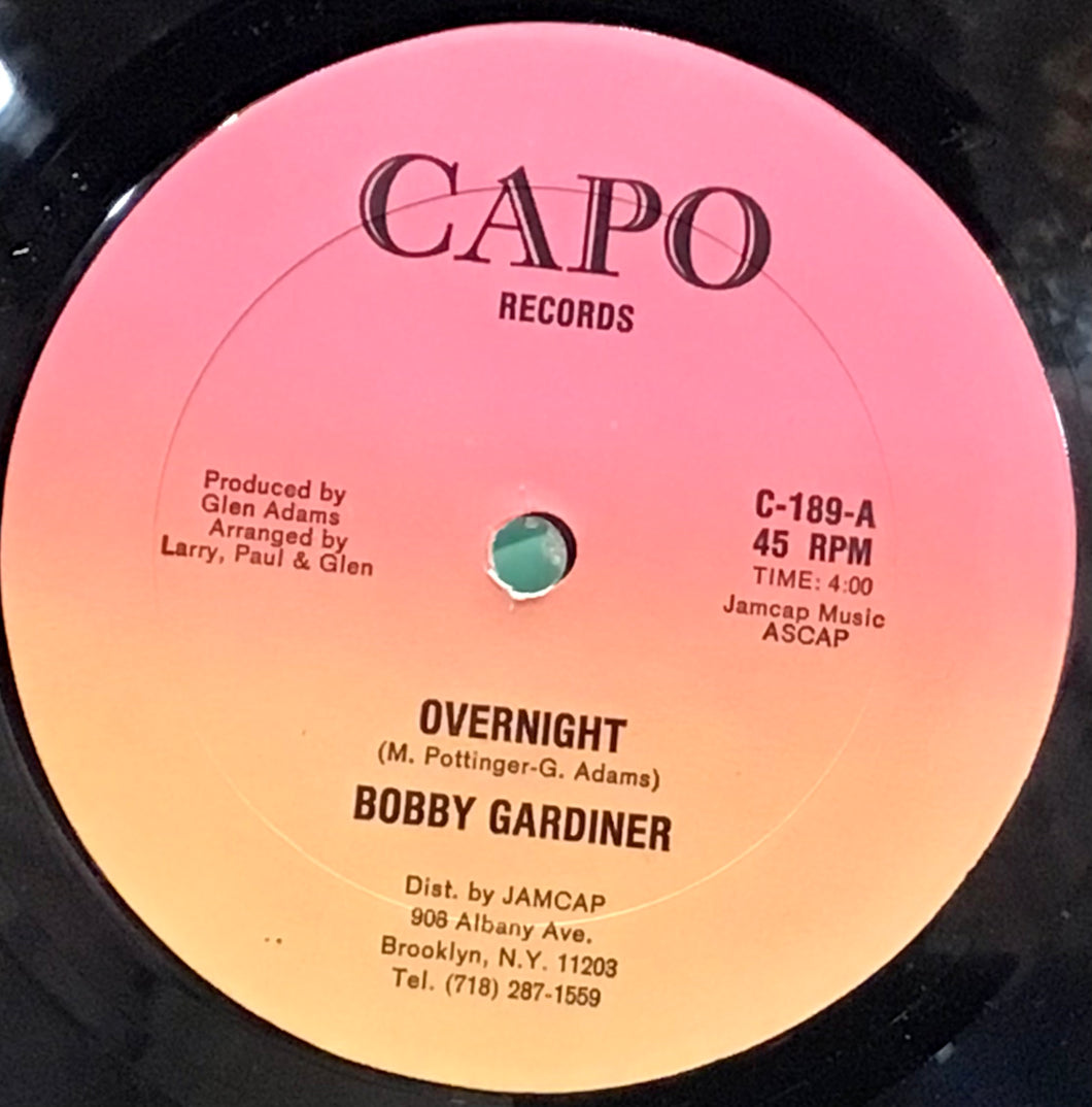 Bobby Gardiner, Pa Sheba – Overnight / No Pain