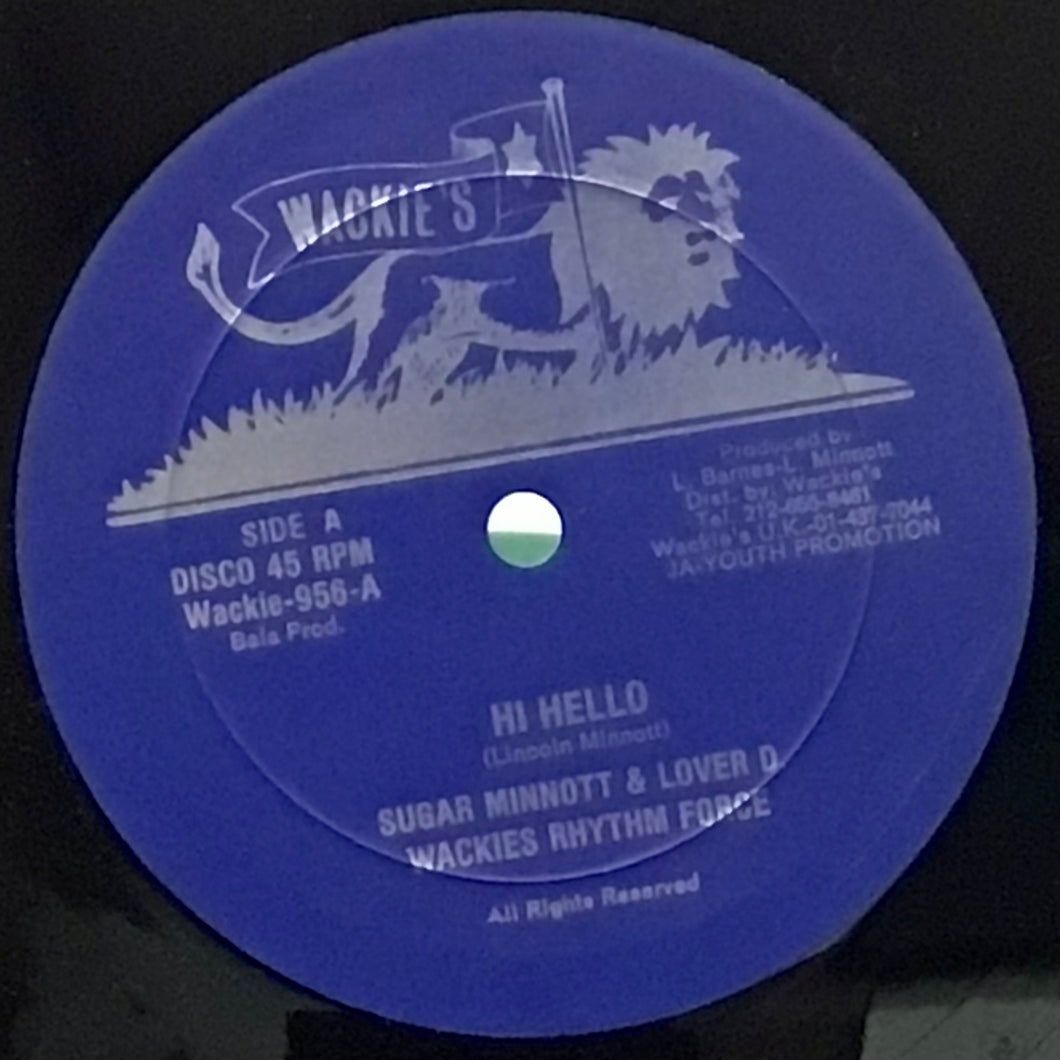 Sugar Minnott & Lover D. / Jerry Johnson – Hi Hello / Saxman Special